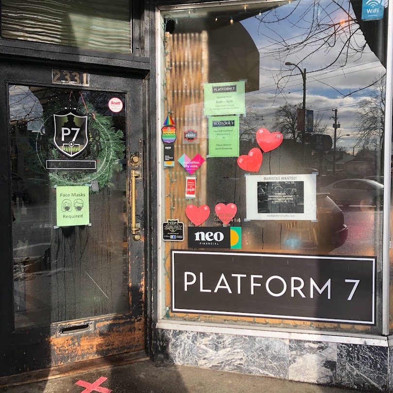 PLATFORM 7の入口